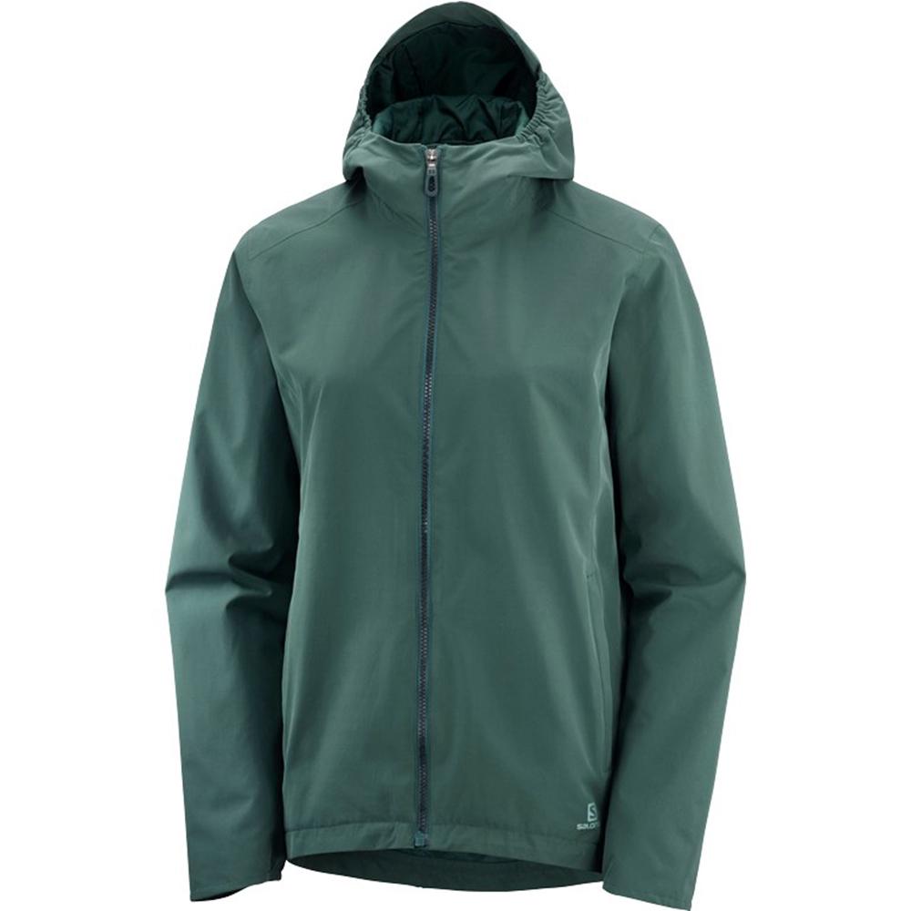 Chaquetas Salomon Mujer Verde - Salomon Argentina COMET WP JKT W,508731-FCD